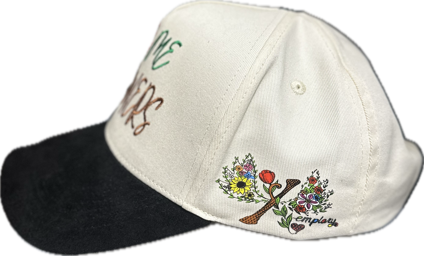 Give me my flowers cap