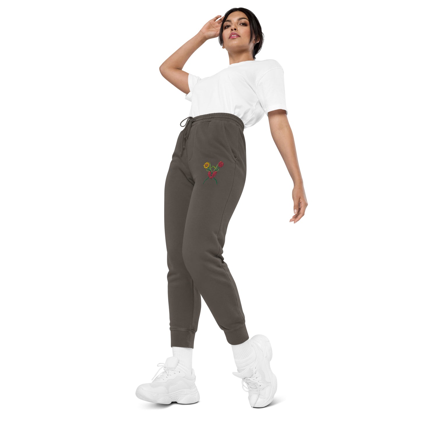 pigment-dyed sweatpants