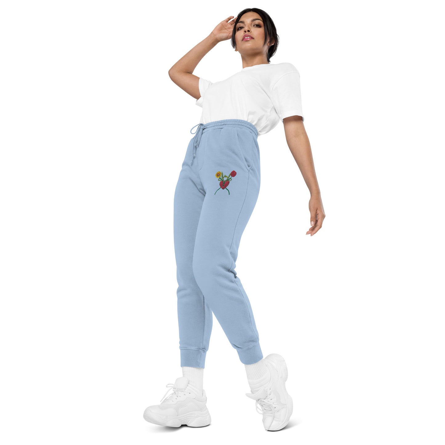 pigment-dyed sweatpants