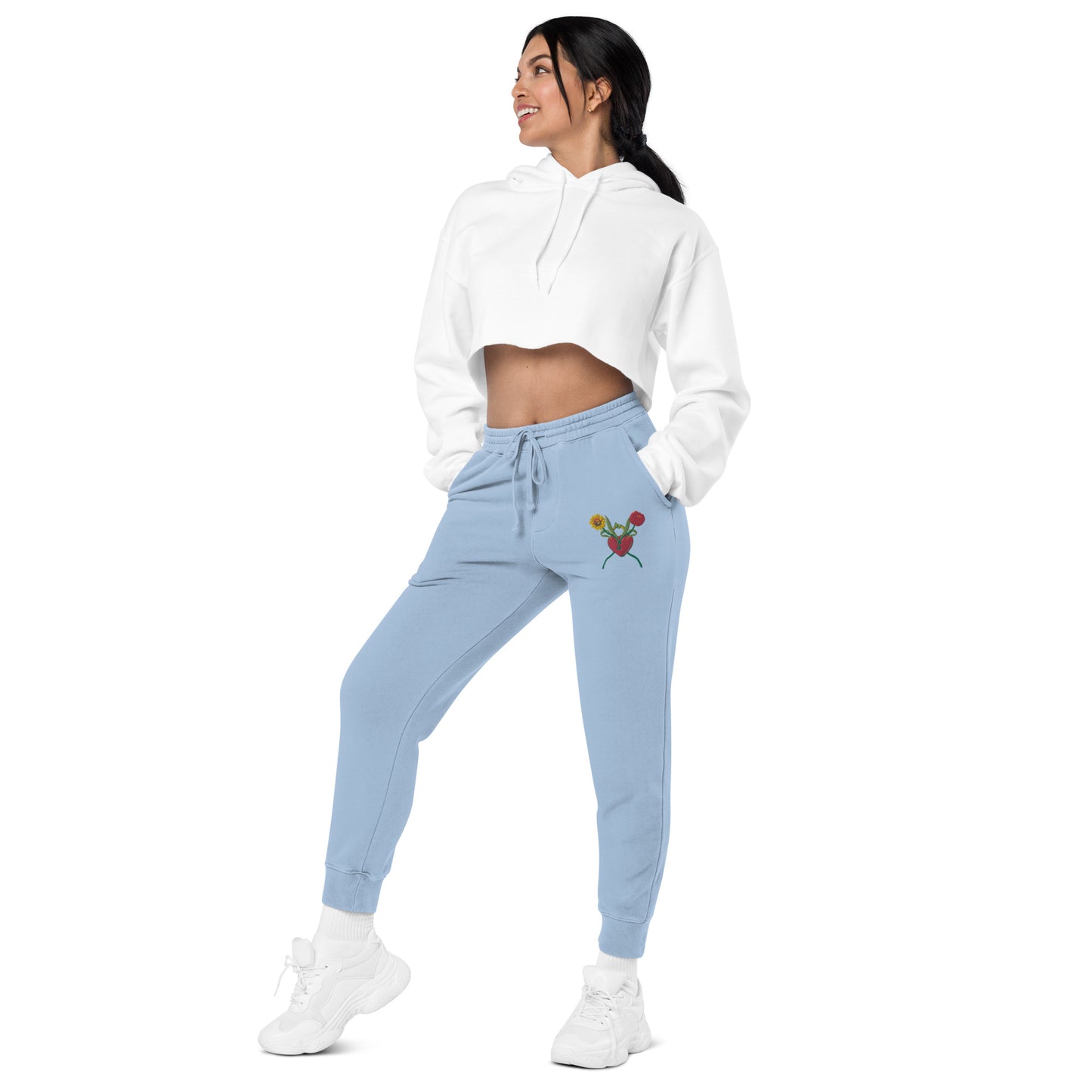 pigment-dyed sweatpants