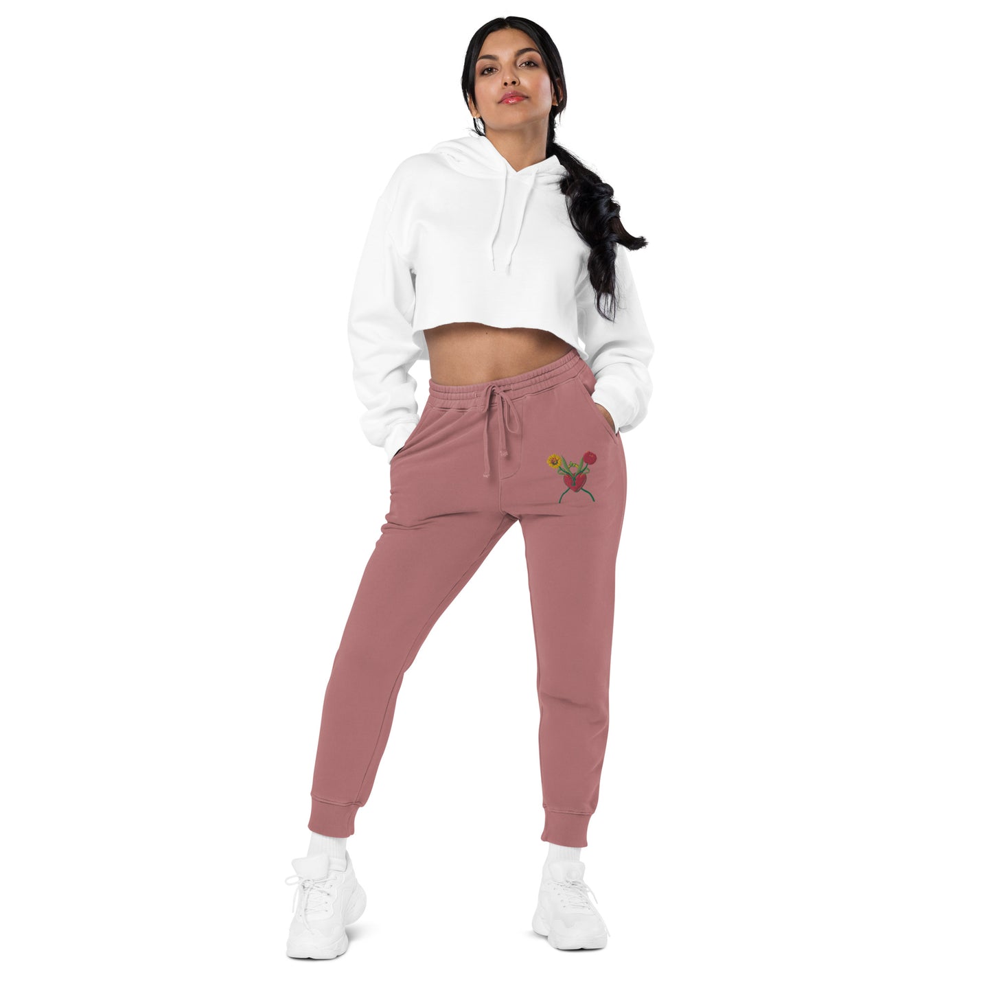 pigment-dyed sweatpants