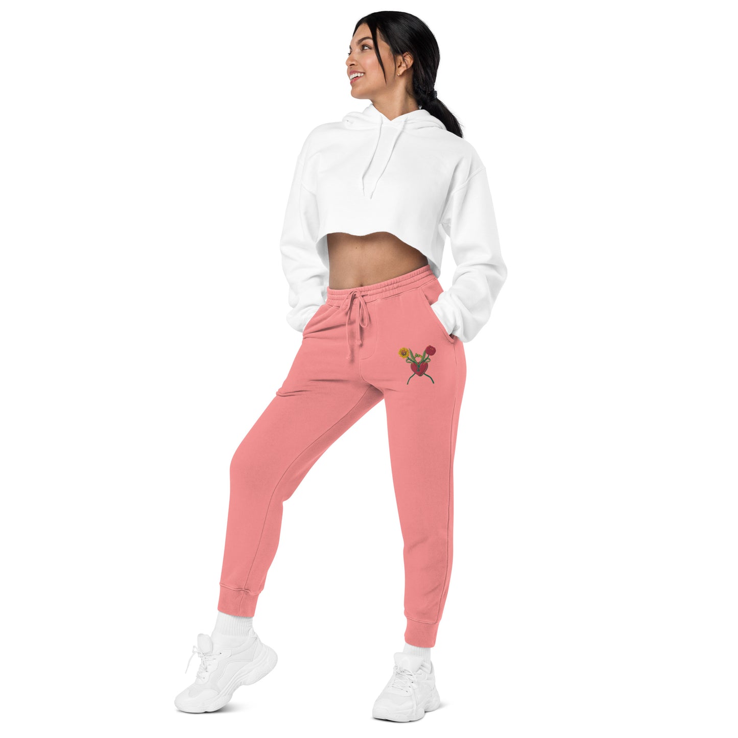 pigment-dyed sweatpants
