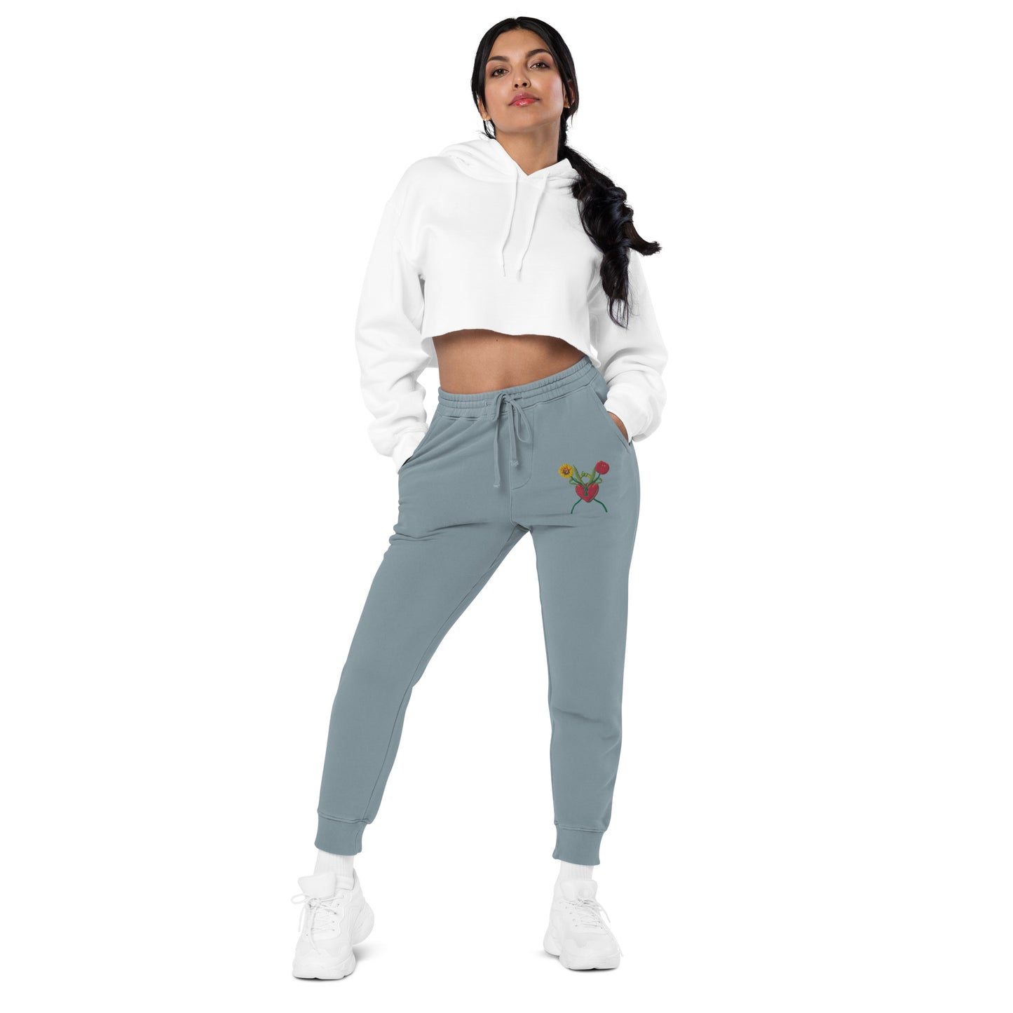 pigment-dyed sweatpants