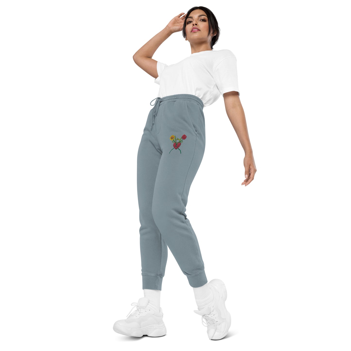 pigment-dyed sweatpants