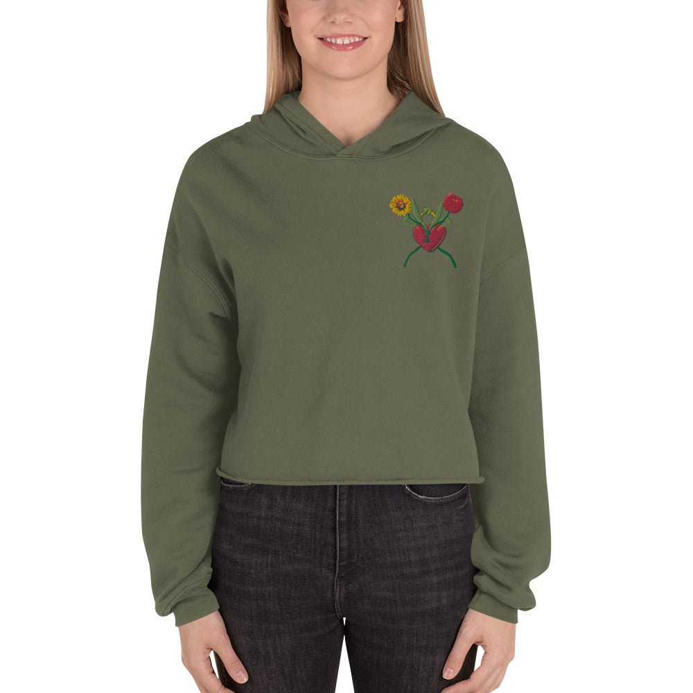 Lovers Crop Hoodie