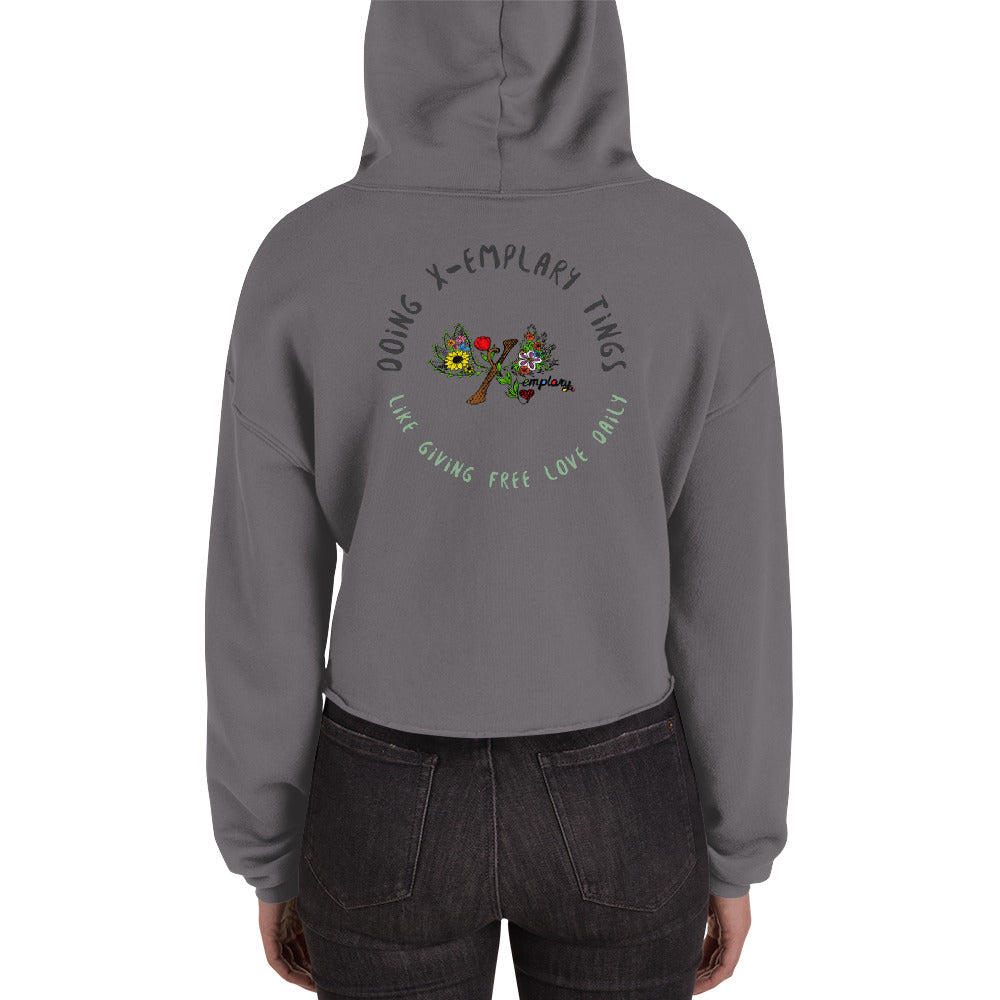 Lovers Crop Hoodie