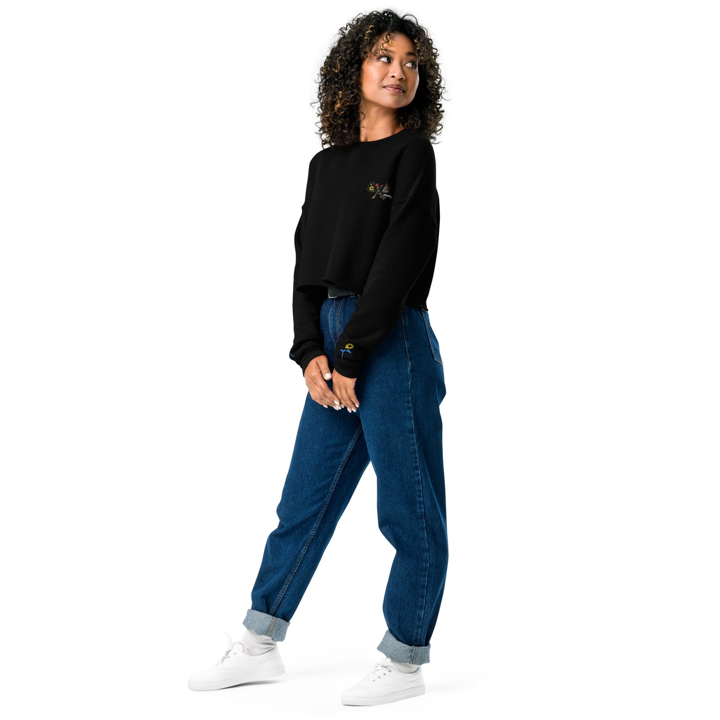 X-emplary Crop Sweatshirt