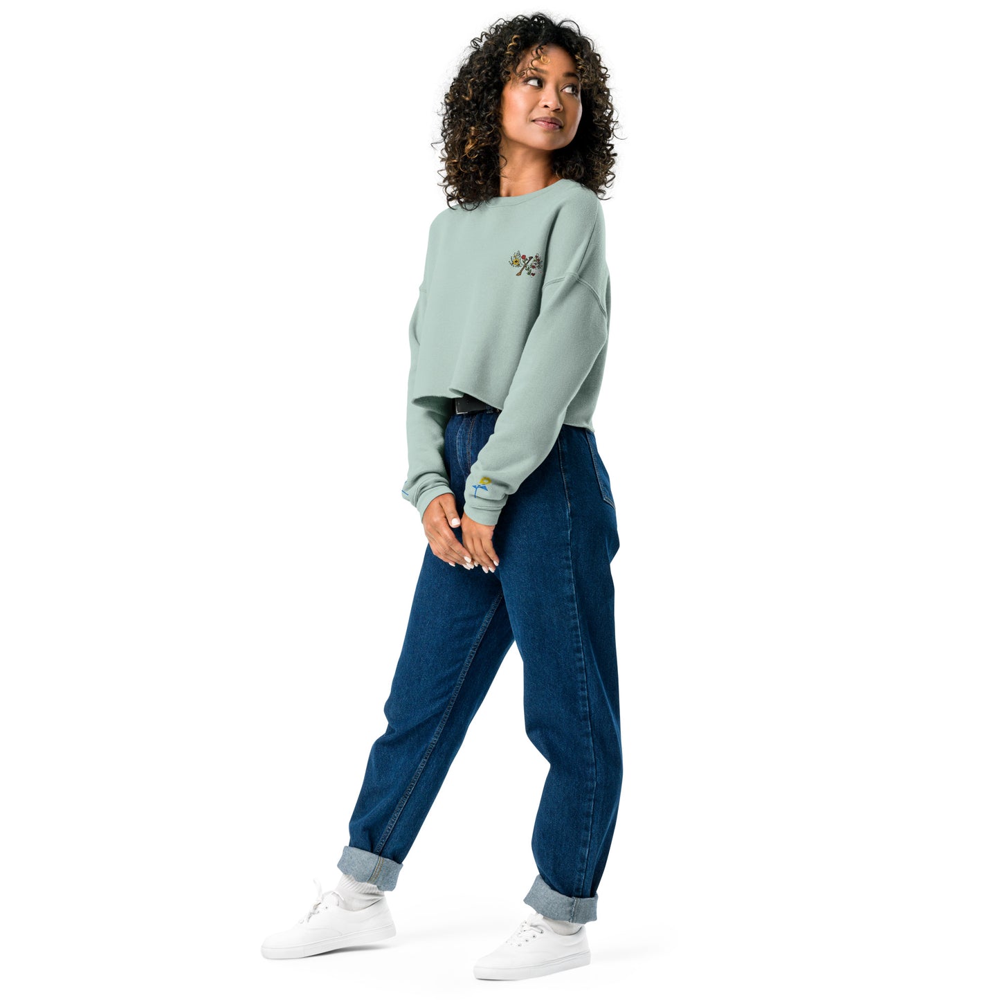 X-emplary Crop Sweatshirt
