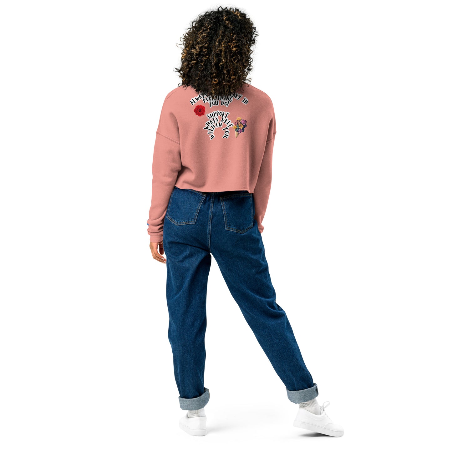 X-emplary Crop Sweatshirt