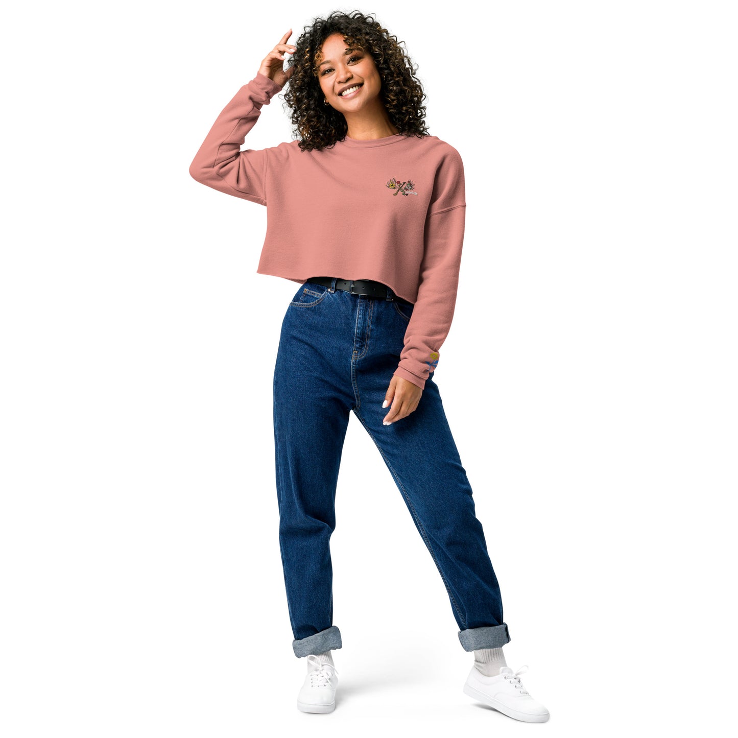 X-emplary Crop Sweatshirt