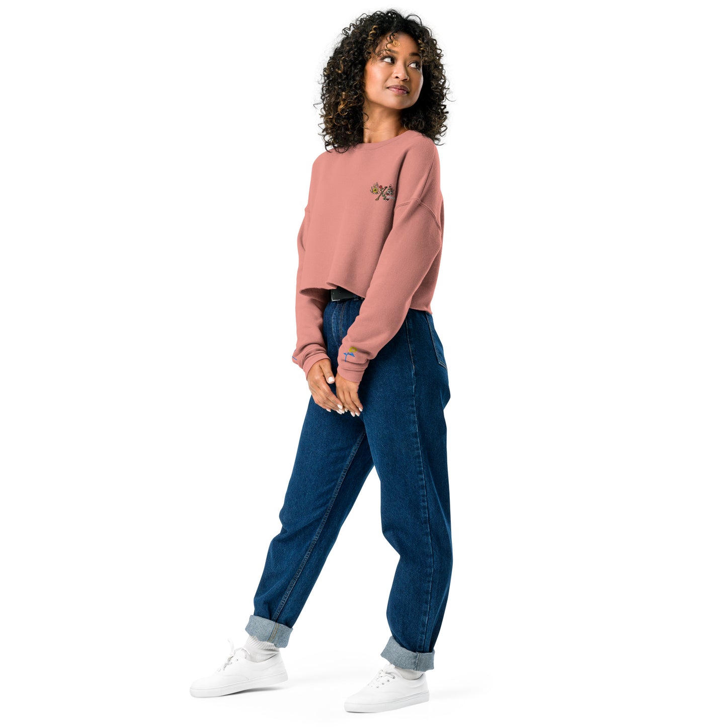 X-emplary Crop Sweatshirt