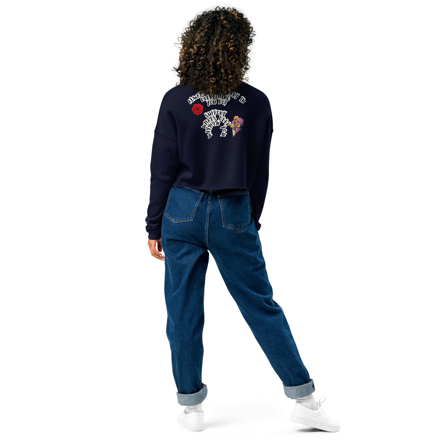X-emplary Crop Sweatshirt
