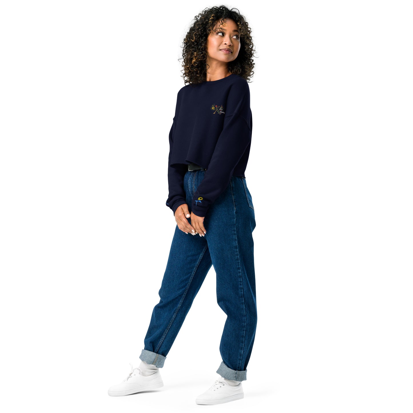 X-emplary Crop Sweatshirt