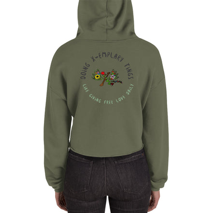 Lovers Crop Hoodie
