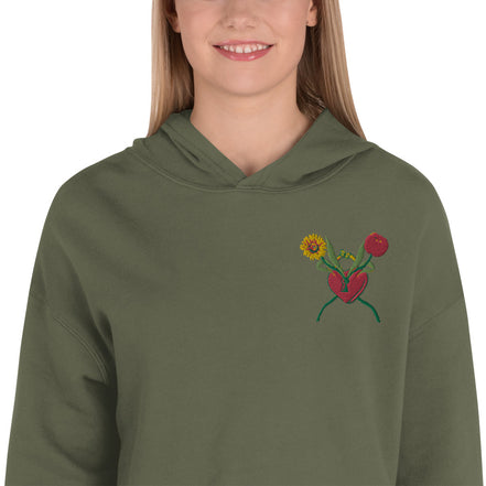 Lovers Crop Hoodie