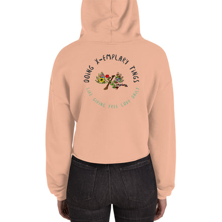 Lovers Crop Hoodie