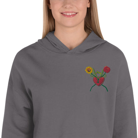 Lovers Crop Hoodie